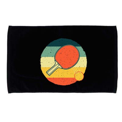 Funny Table Tennis Design For Men Women Ping Pong Players Microfiber Hand Towel