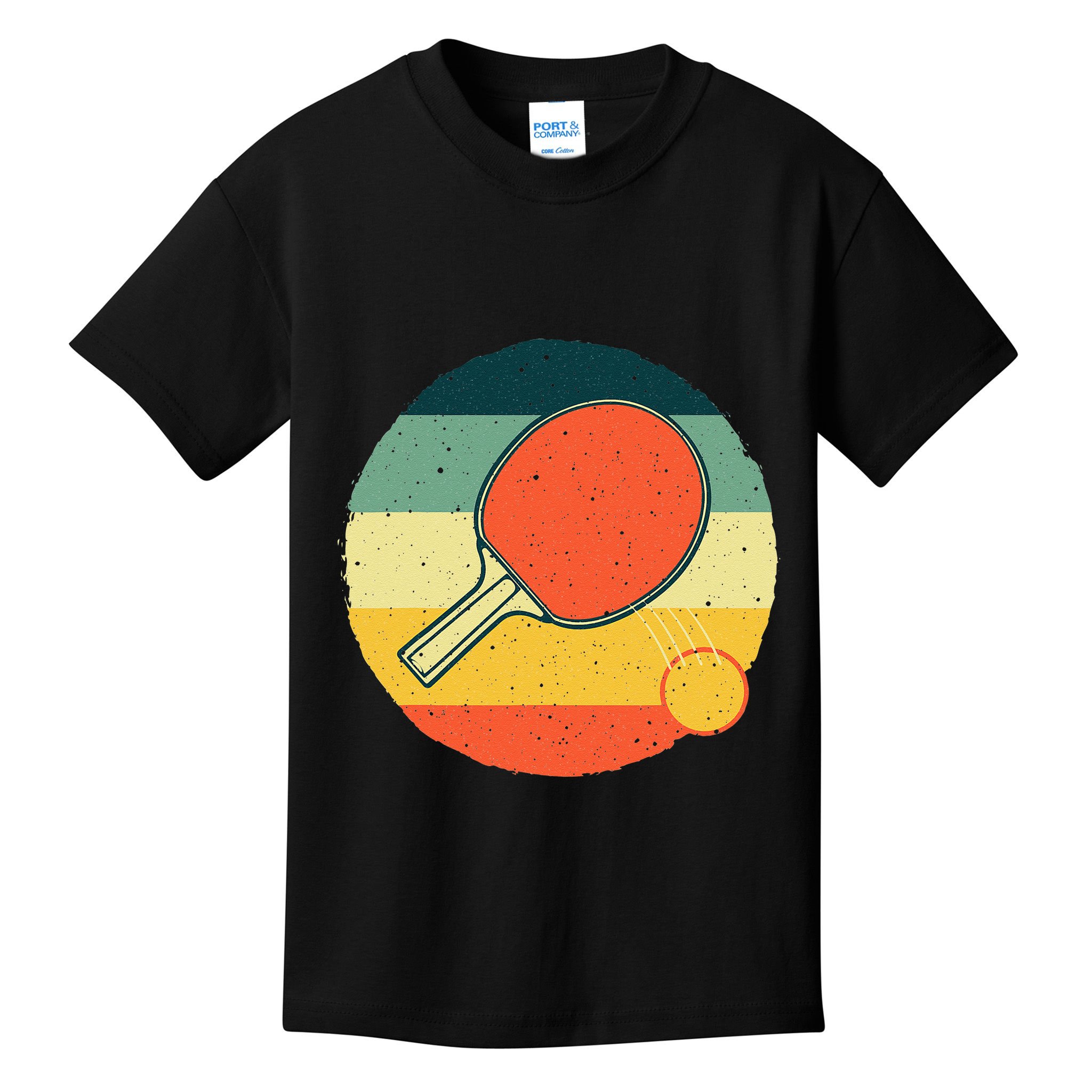 Funny Table Tennis Design For Men Women Ping Pong Players Kids T-Shirt