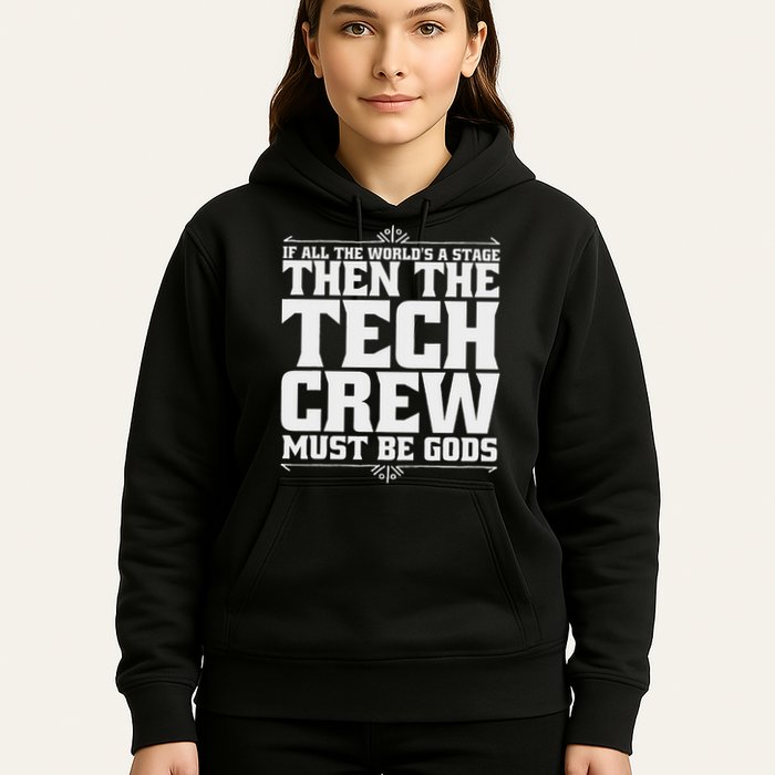 Funny Theater Tech Crew Stage Crew Hoodie