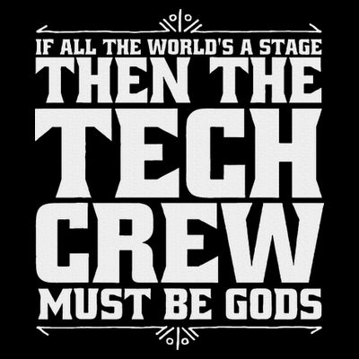 Funny Theater Tech Crew Stage Crew T-Shirt