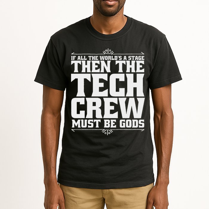 Funny Theater Tech Crew Stage Crew Tall T-Shirt