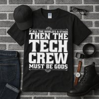 Funny Theater Tech Crew Stage Crew Tall T-Shirt