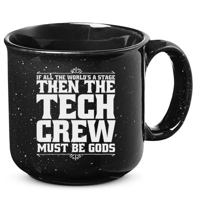Funny Theater Tech Crew Stage Crew 15oz Campfire Ceramic Mug