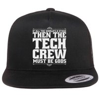Funny Theater Tech Crew Stage Crew Flatbill Hat