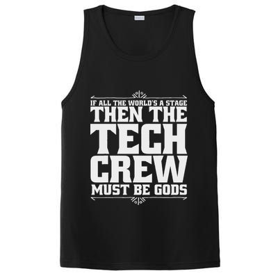 Funny Theater Tech Crew Stage Crew PosiCharge Competitor Tank