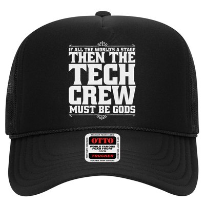 Funny Theater Tech Crew Stage Crew Trucker Hat