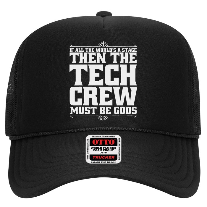 Funny Theater Tech Crew Stage Crew Trucker Hat
