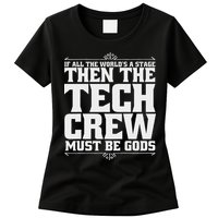 Funny Theater Tech Crew Stage Crew Womens T-Shirt