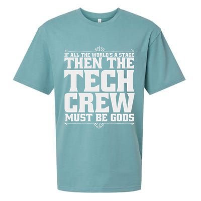Funny Theater Tech Crew Stage Crew Sueded Cloud Jersey T-Shirt