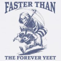 Faster Than The Forever Yeet Run Away Faster Cool Comfort Performance Bucket Hat