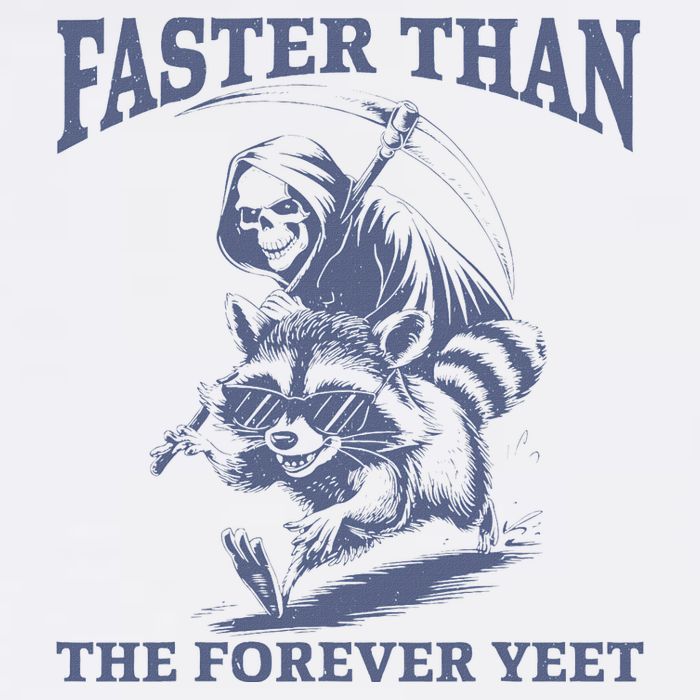 Faster Than The Forever Yeet Run Away Faster Cool Comfort Performance Bucket Hat