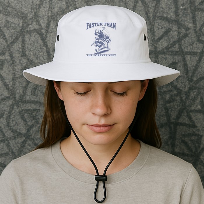 Faster Than The Forever Yeet Run Away Faster Legacy Cool Fit Booney Bucket Hat
