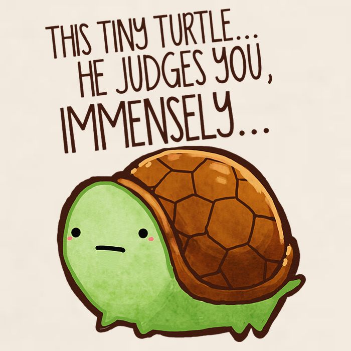 Funny This Tiny Turtle... He Judges You, Immensely. Garment-Dyed Women's Muscle Tee