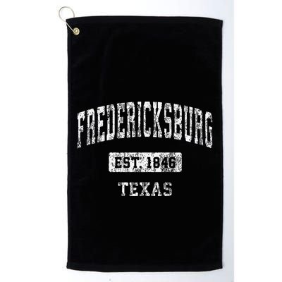 Fredericksburg Texas Tx Vintage Established Golf Towel