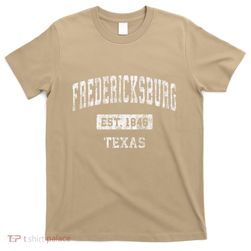 Fredericksburg Texas Tx Vintage Established T-Shirt