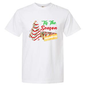 Funny Tis The Season Christmas Tree Cakes Debbie Garment-Dyed Heavyweight T-Shirt