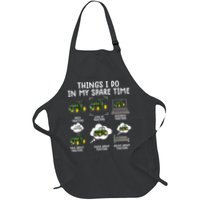 Funny Tractor Ts For Men Farming Tractor For Boys Full-Length Apron With Pockets