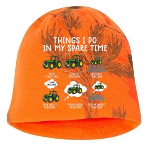 Funny Tractor Ts For Men Farming Tractor For Boys Kati - Camo Knit Beanie