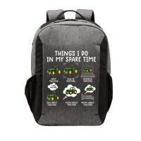 Funny Tractor Ts For Men Farming Tractor For Boys Vector Backpack