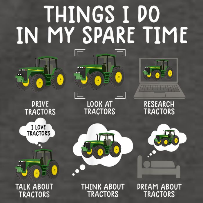 Funny Tractor Ts For Men Farming Tractor For Boys Vector Backpack