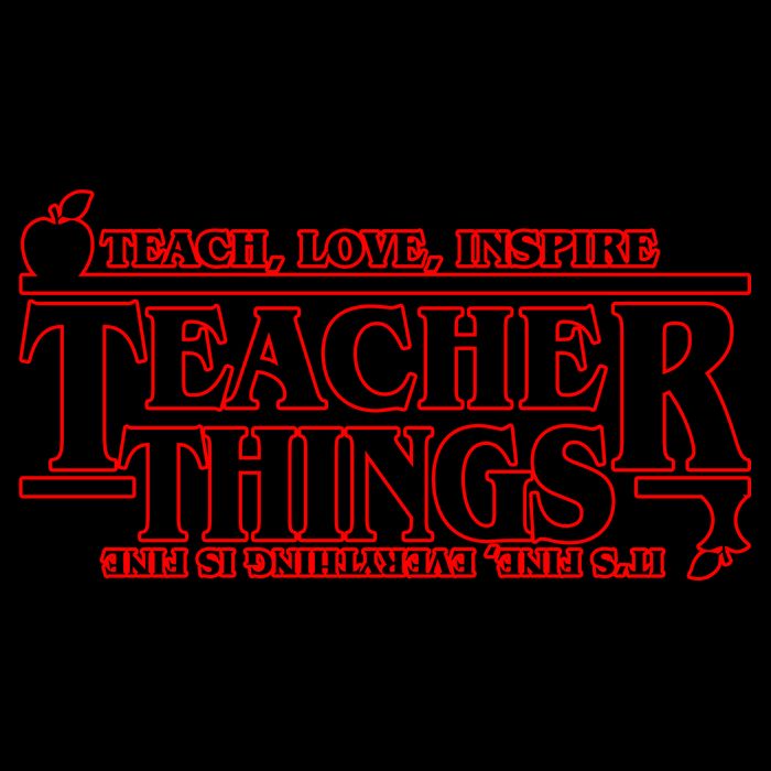 Funny Teacher Things Teach Love Inspire Doggie Tank