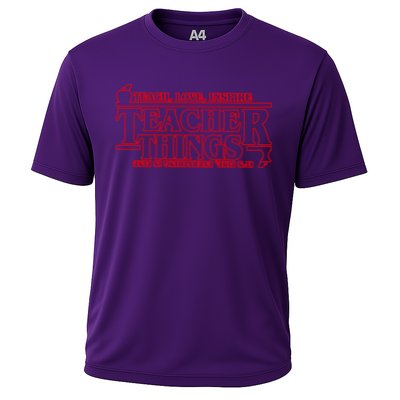 Funny Teacher Things Teach Love Inspire Performance Shirt