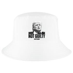 Free Trump. Trump Not Guilty, Pro Trump Supporter Cool Comfort Performance Bucket Hat