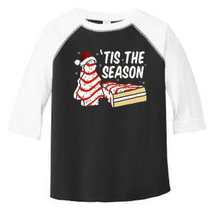 Funny Tis The Season Design xmas Tree Cakes Debbie  Toddler Fine Jersey T-Shirt