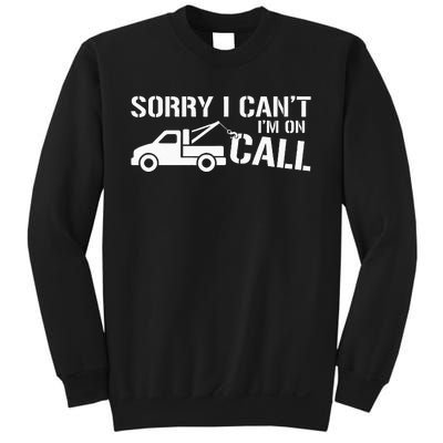 Funny Tow Truck Driver Gift For Truckers and Dads Sweatshirt