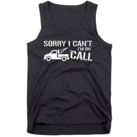 Funny Tow Truck Driver Gift For Truckers and Dads Tank Top