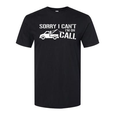 Funny Tow Truck Driver Gift For Truckers and Dads Softstyle CVC T-Shirt