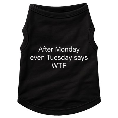 Funny T Text Ai Doggie Tank