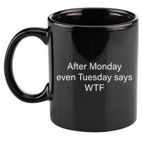 Funny T Text Ai 11oz C Handle Ceramic Mug