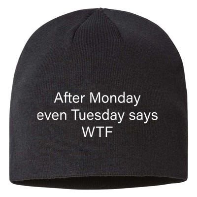 Funny T Text Ai Sustainable Beanie