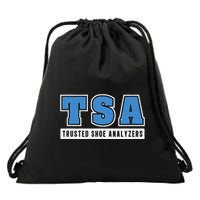 Funny Tsa Trusted Shoe Analyzers Transportation Security Fan Drawstring Bag