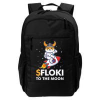 Floki To The Moon Floki Inu Cryptocurrency Bitcoin Backpack