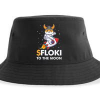 Floki To The Moon Floki Inu Cryptocurrency Bitcoin Sustainable Bucket Hat