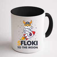 Floki To The Moon Floki Inu Cryptocurrency Bitcoin Mug