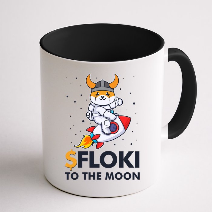 Floki To The Moon Floki Inu Cryptocurrency Bitcoin Mug