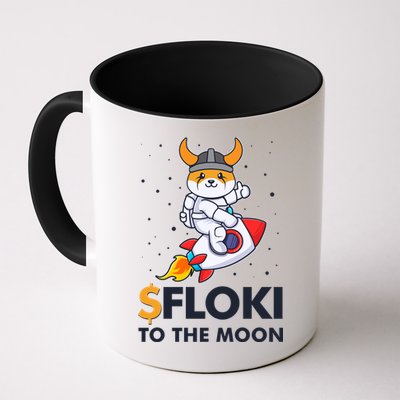Floki To The Moon Floki Inu Cryptocurrency Bitcoin Mug