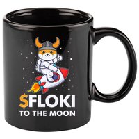 Floki To The Moon Floki Inu Cryptocurrency Bitcoin 11oz C Handle Ceramic Mug
