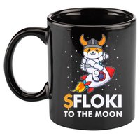 Floki To The Moon Floki Inu Cryptocurrency Bitcoin 11oz C Handle Ceramic Mug