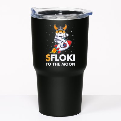 Floki To The Moon Floki Inu Cryptocurrency Bitcoin Tumbler