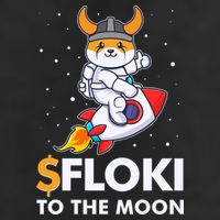 Floki To The Moon Floki Inu Cryptocurrency Bitcoin 25L Jumbo Tote