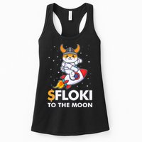 Floki To The Moon Floki Inu Cryptocurrency Bitcoin Womens Tank Top