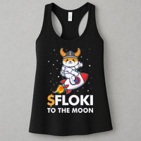 Floki To The Moon Floki Inu Cryptocurrency Bitcoin Womens Tank Top