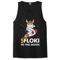 Floki To The Moon Floki Inu Cryptocurrency Bitcoin PosiCharge Competitor Tank