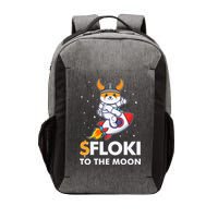 Floki To The Moon Floki Inu Cryptocurrency Bitcoin Vector Backpack