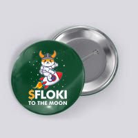 Floki To The Moon Floki Inu Cryptocurrency Bitcoin Button