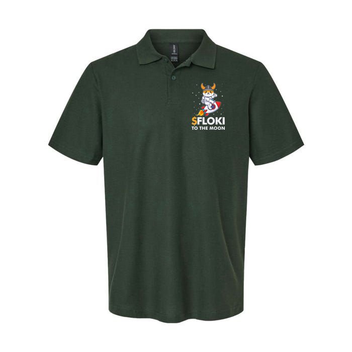 Floki To The Moon Floki Inu Cryptocurrency Bitcoin Polo